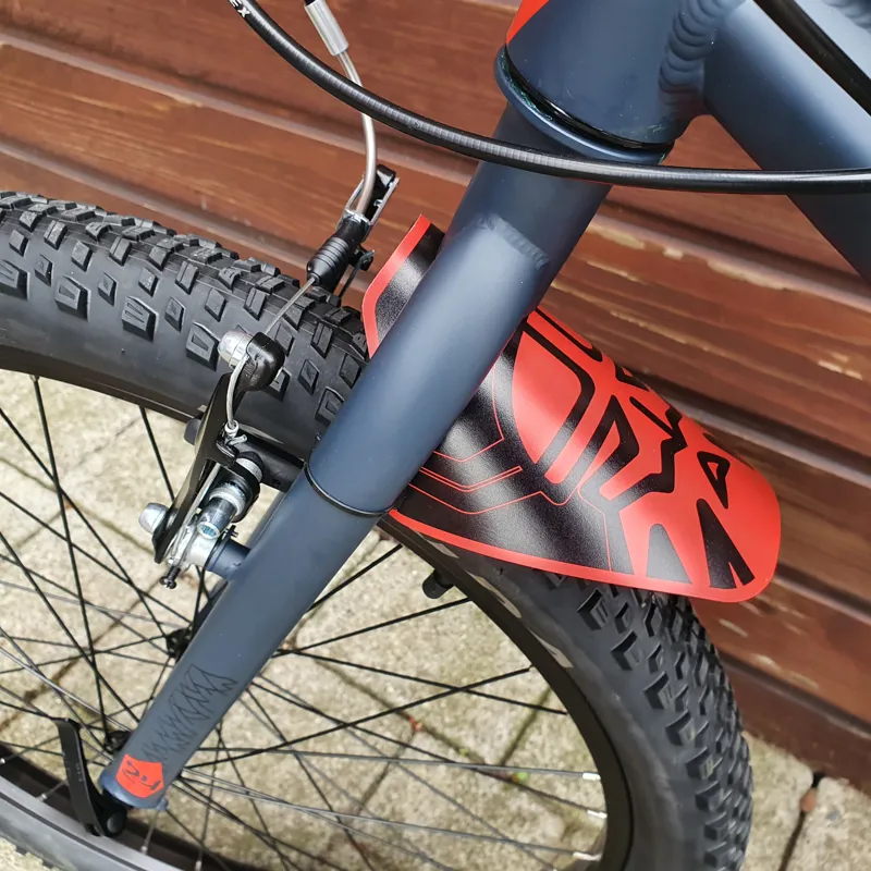 2021 Orbea MX 24 Dirt Childrens Mountain Bike in Blue Red-8